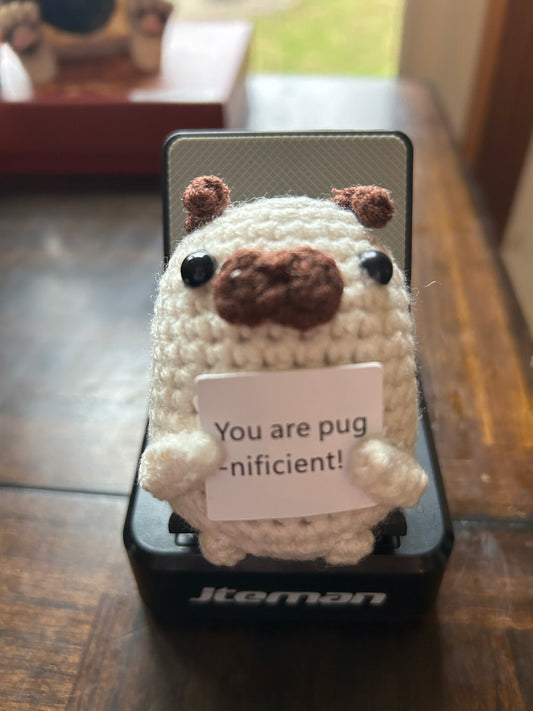 You are Pug-nificient- Positive Pug