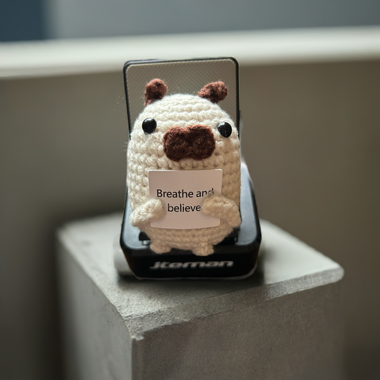 Breathe and Believe- Positive Pug