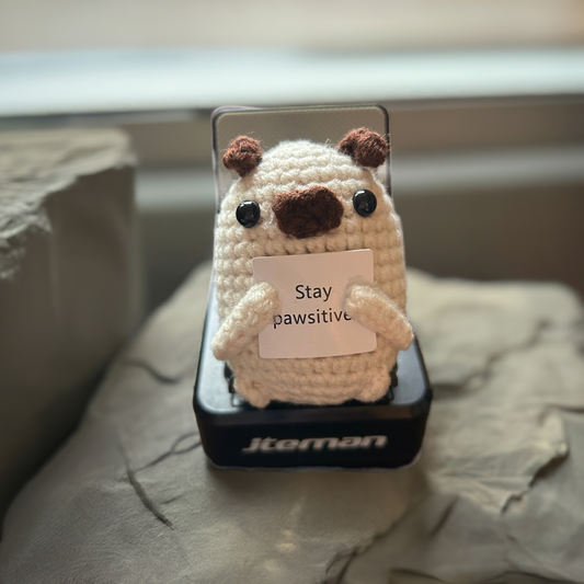 Stay Pawsitive- Positive Pug