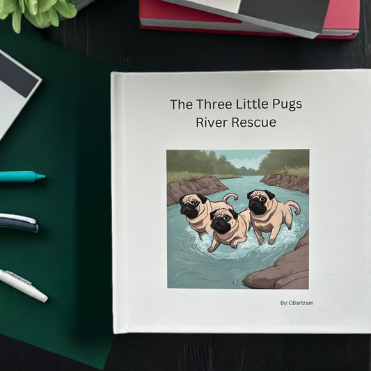Book 4 - The Three Little Pugs River Rescue