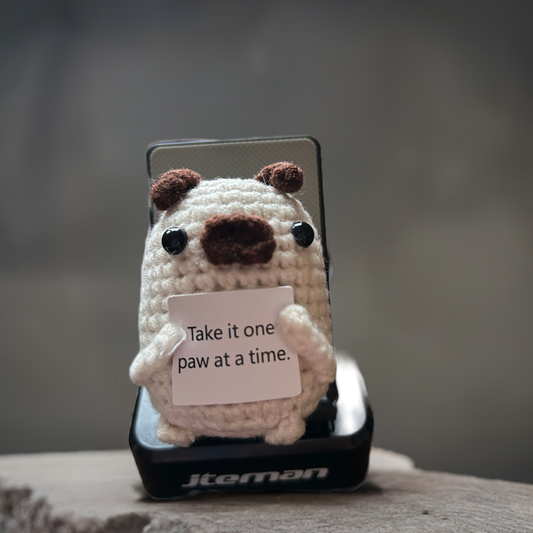 Take it one paw at a time- Positive Pug