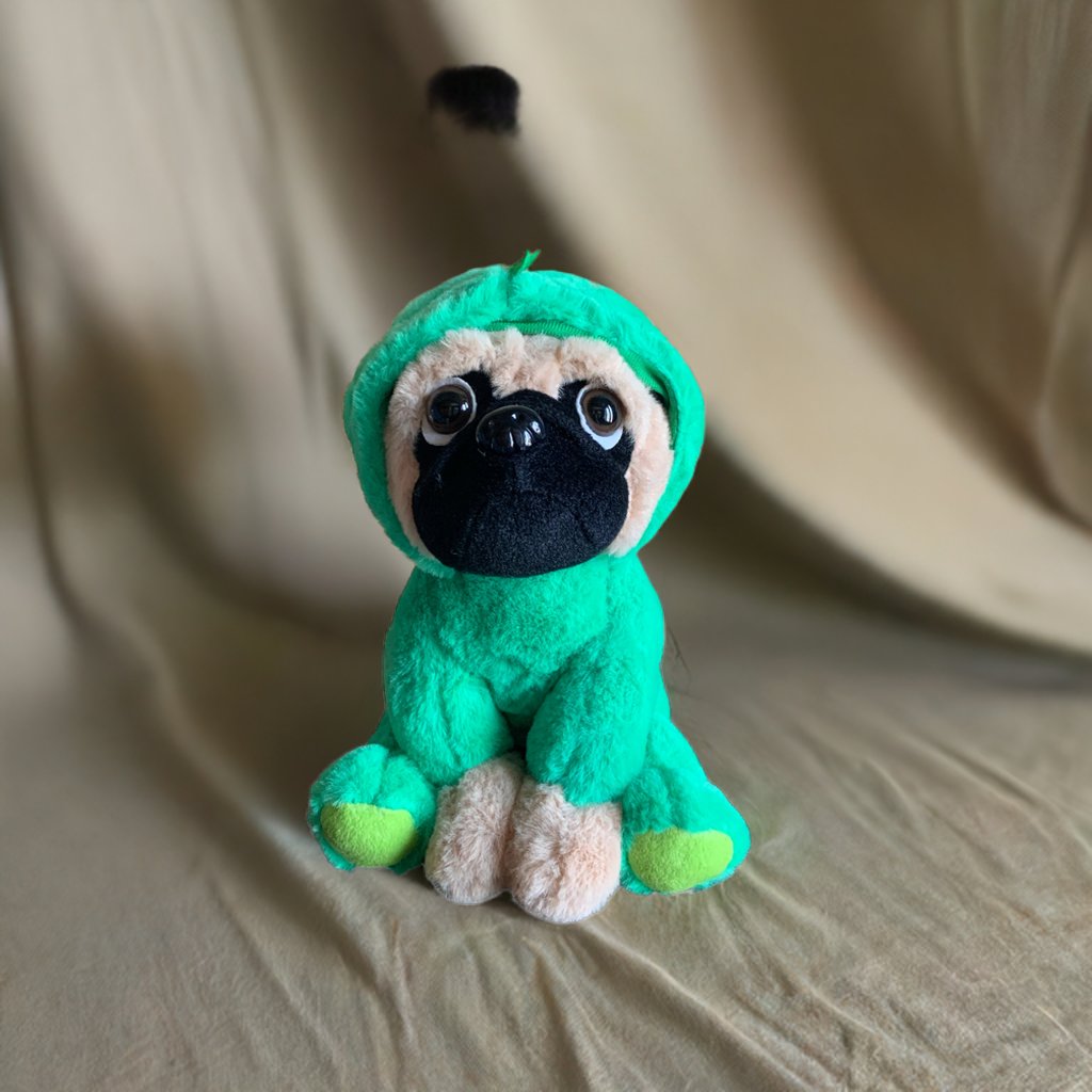 Dino Pug plush